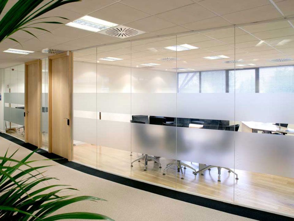 glass partitions
