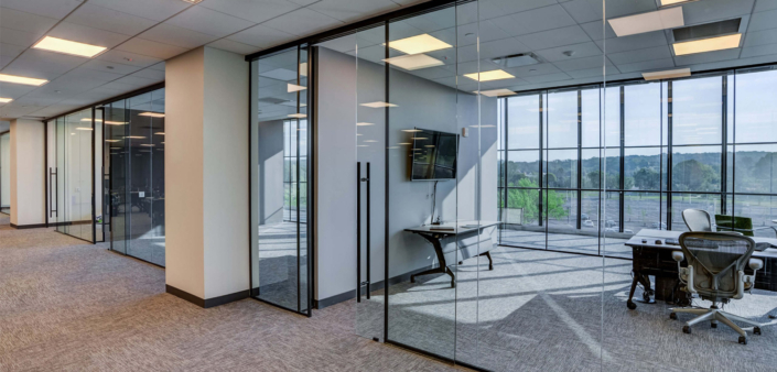 office glass partition